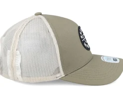 Crest X Mp Mesh Cap Vetiver/Khaki Trucker - Brixton