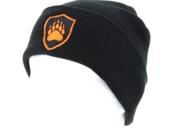 Crestprint Black Fold Beanie - Hunter