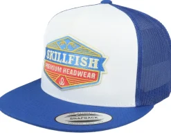 Crimsonwave Logo Classic White/Royal Trucker - Skillfish