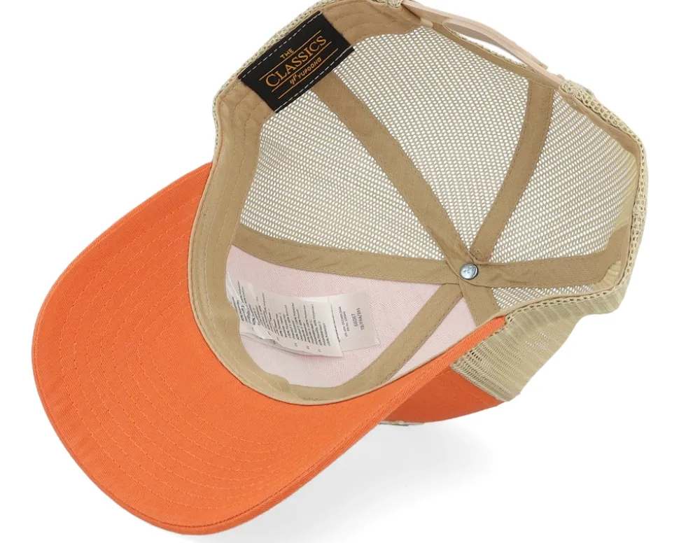 Crimsonwave Logo Retro 2-tone Rustic Orange/Khaki - Skillfish