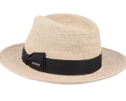 Crochet Straw Fedora - Stetson