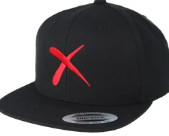 Cross Black Snapback - Iconic