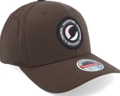 Crown Badge Pink Brown 110 Adjustable - Hatstore