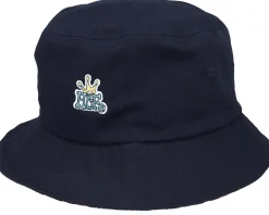 Crown Reversible Bucket Hat Navy Blazer Bucket - HUF