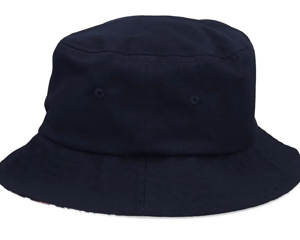 Crown Reversible Bucket Hat Navy Blazer Bucket - HUF