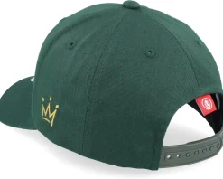 Crown Side Embroidered Moss Green Adjustable - Iconic