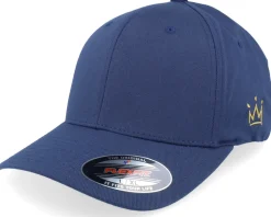 Crown Side Embroidered Navy Flexfit - Iconic