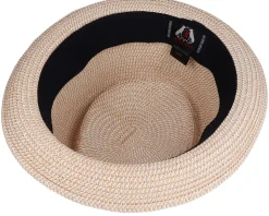 Crown Toyo Braided Beige Pork Pie - Jaxon & James