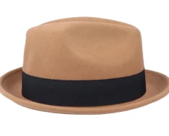 Crushable Blues Pecan Trilby - Jaxon & James