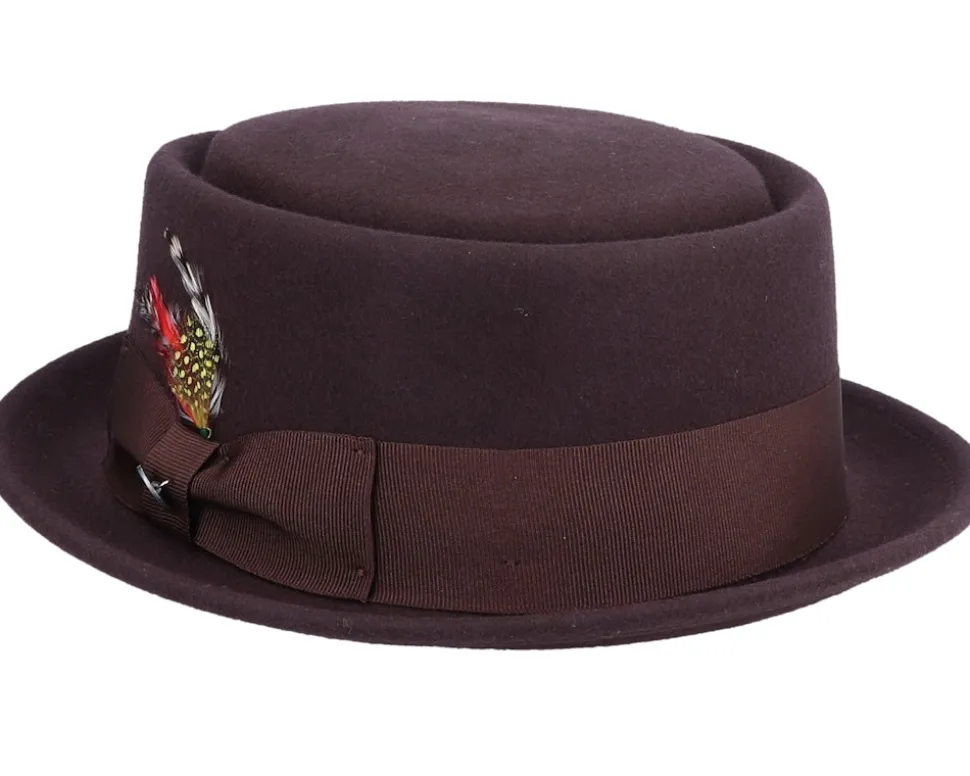 Crushable Brown Pork Pie - Jaxon & James