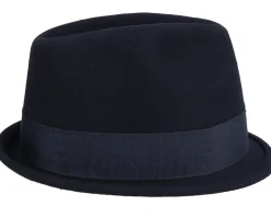 Crushable Dekker Black Trilby - Jaxon & James