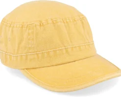 Cuba Dyed Cotton Twill Yellow Army - MJM Hats