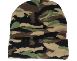 Cuffed Jungle Camo Beanie - Beechfield