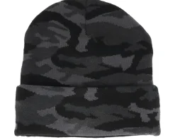 Cuffed Midnight Camo Beanie - Beechfield