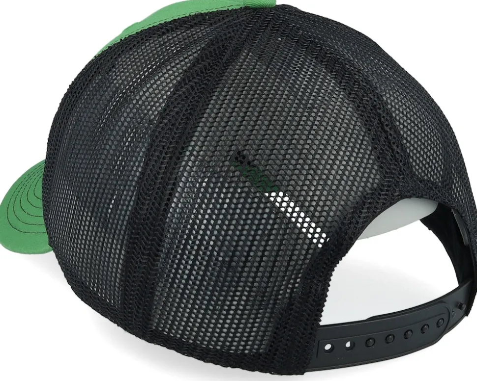 Current Embroidery Black/Green Trucker - John Deere