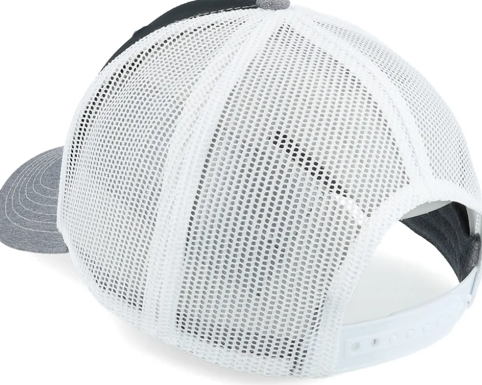 Current Embroidery White/Black/Grey Trucker - John Deere