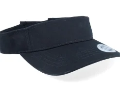 Curved Black Visor - Yupoong