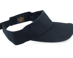 Curved Black Visor - Yupoong