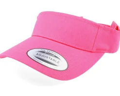 Curved Cosmopink Visor - Yupoong