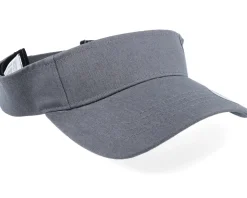 Curved Dark Grey Visor - Yupoong