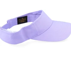 Curved Lilac Visor - Yupoong