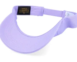 Curved Lilac Visor - Yupoong