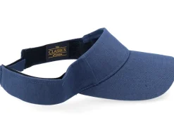 Curved Navy Visor - Yupoong