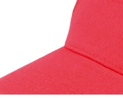 Curved Red Visor - Yupoong