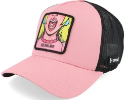 Cute Dreamland Black/Pink Trucker - Capslab