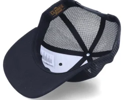 Cute Llama Black Trucker - Iconic