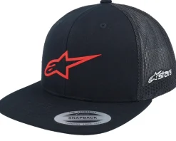 3d Ageless Hat Black/Red Trucker - Alpinestars