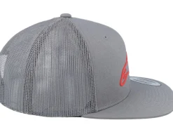 3d Ageless Hat Grey/Red Trucker - Alpinestars