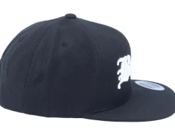 3D Boss Black Snapback - Blackletter