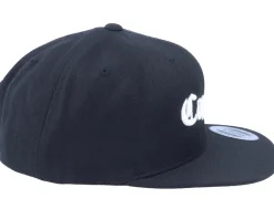 3D Captain Black Snapback - Blackletter