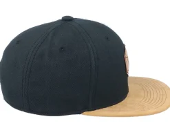 D20 3D Patch Black/Suede Snapback - Gamerz