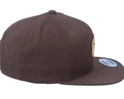D20 3D Patch Brown Snapback - Gamerz