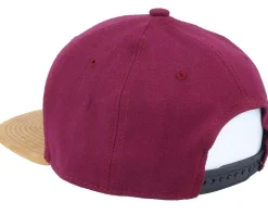 D20 3D Patch Maroon/Suede Snapback - Gamerz