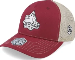 D4 Dice Ultimate Pain 112fp Split Cardinal/Tan Trucker - Critiql Hit