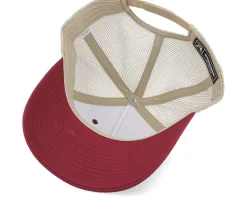 D4 Dice Ultimate Pain 112fp Split Cardinal/Tan Trucker - Critiql Hit