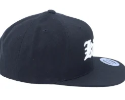 3D King Black Snapback - Blackletter