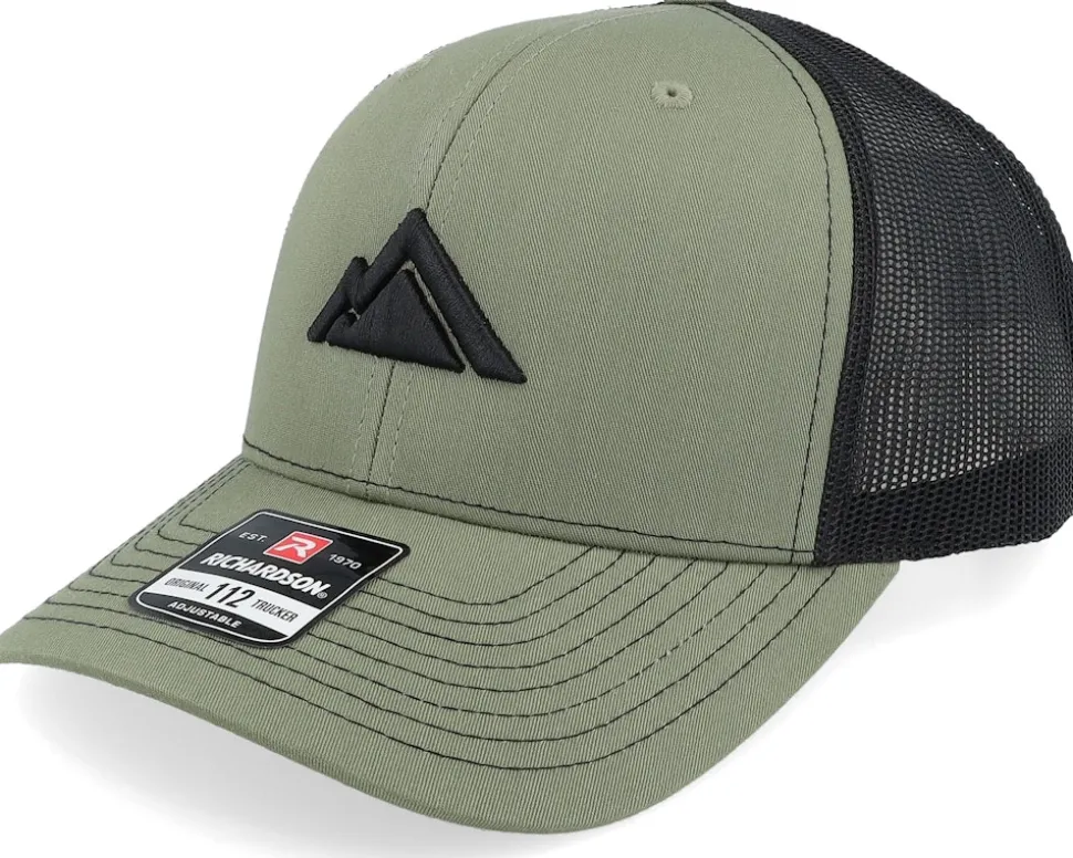 3d Logo Of Mountain Loden/Black Trucker - Wild Spirit