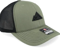 3d Logo Of Mountain Loden/Black Trucker - Wild Spirit