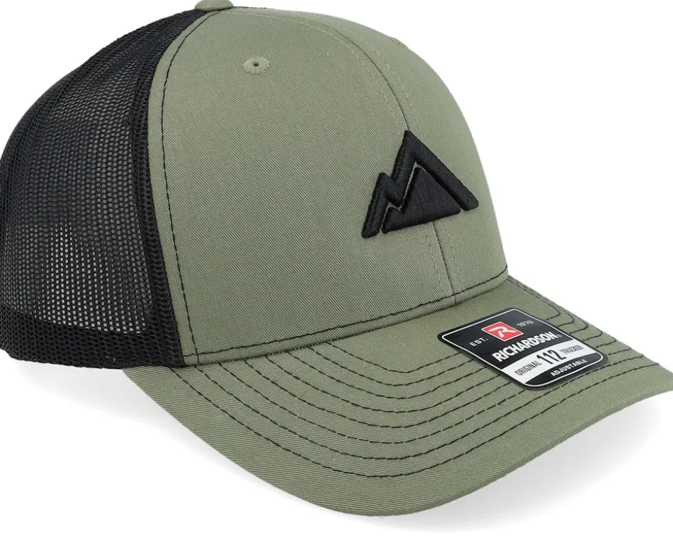 3d Logo Of Mountain Loden/Black Trucker - Wild Spirit