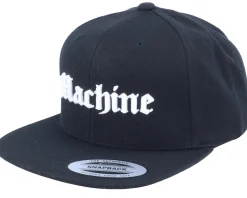3D Machine Black Snapback