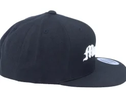 3D Maestro Black Snapback - Blackletter
