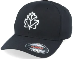 3D Maple Leaf Black Flexfit - Wild Spirit