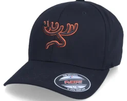 3D Moose Black Flexfit - Hunter