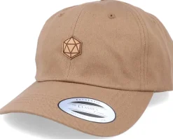 D20 Patch Brown Dad Cap - Gamerz