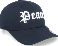 3D Peace Black Adjustable - Blackletter
