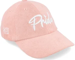 3d Pride Logo Frotte Terry Light Pink Dad Cap - Fair